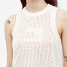 Tommy Jeans Women's Knitted Tank Top in Ancient White