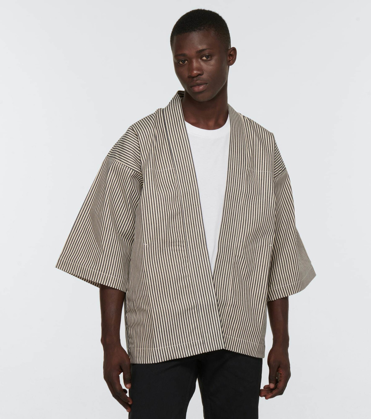 Visvim - Happi striped cotton shirt