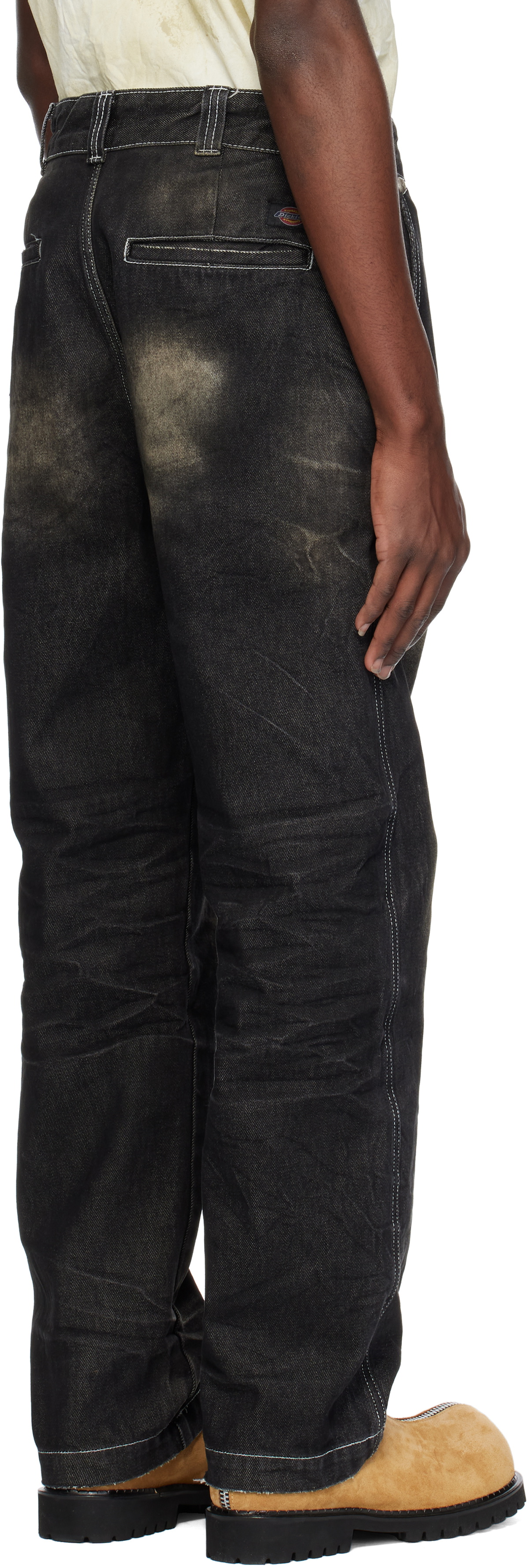 Thug Club Black Dickies Edition Faded Jeans Thug Club