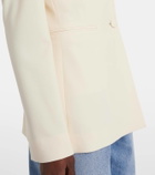 Fforme Bennet wool-blend crêpe blazer