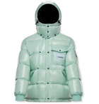 Moncler Genius - 7 Moncler Fragment Anthemy Logo-Appliquéd Quilted Nylon Hooded Down Jacket - Green