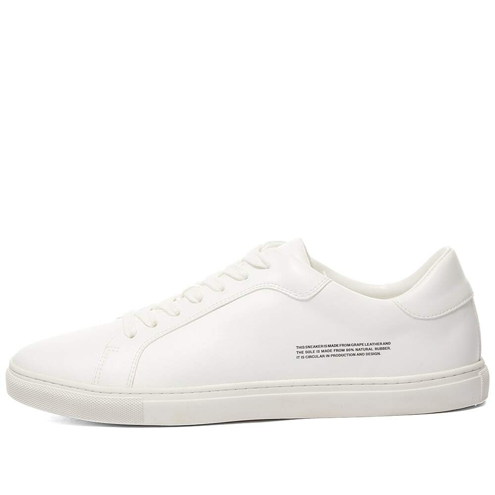 Pangaia Grape Leather Sneakers in Off-White Pangaia