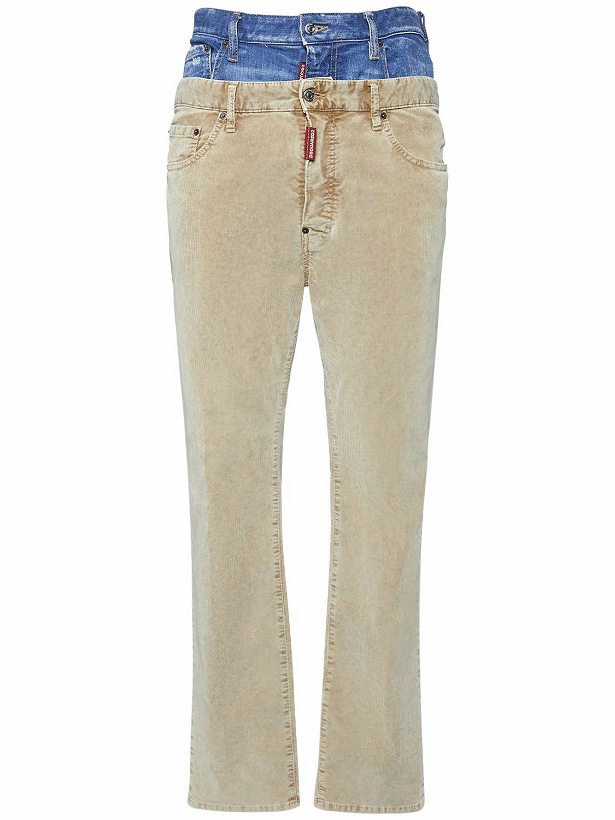 Photo: DSQUARED2 - 642 Twin Pack Layered Effect Jeans