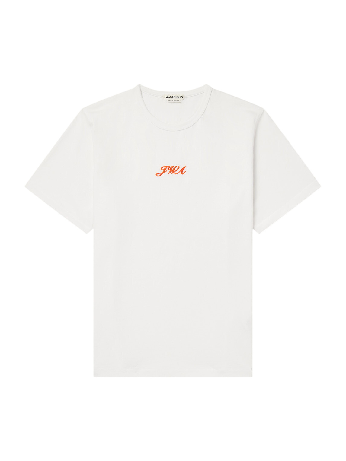 JW Anderson Gray 'Bad Apple' Oversized T-Shirt JW Anderson