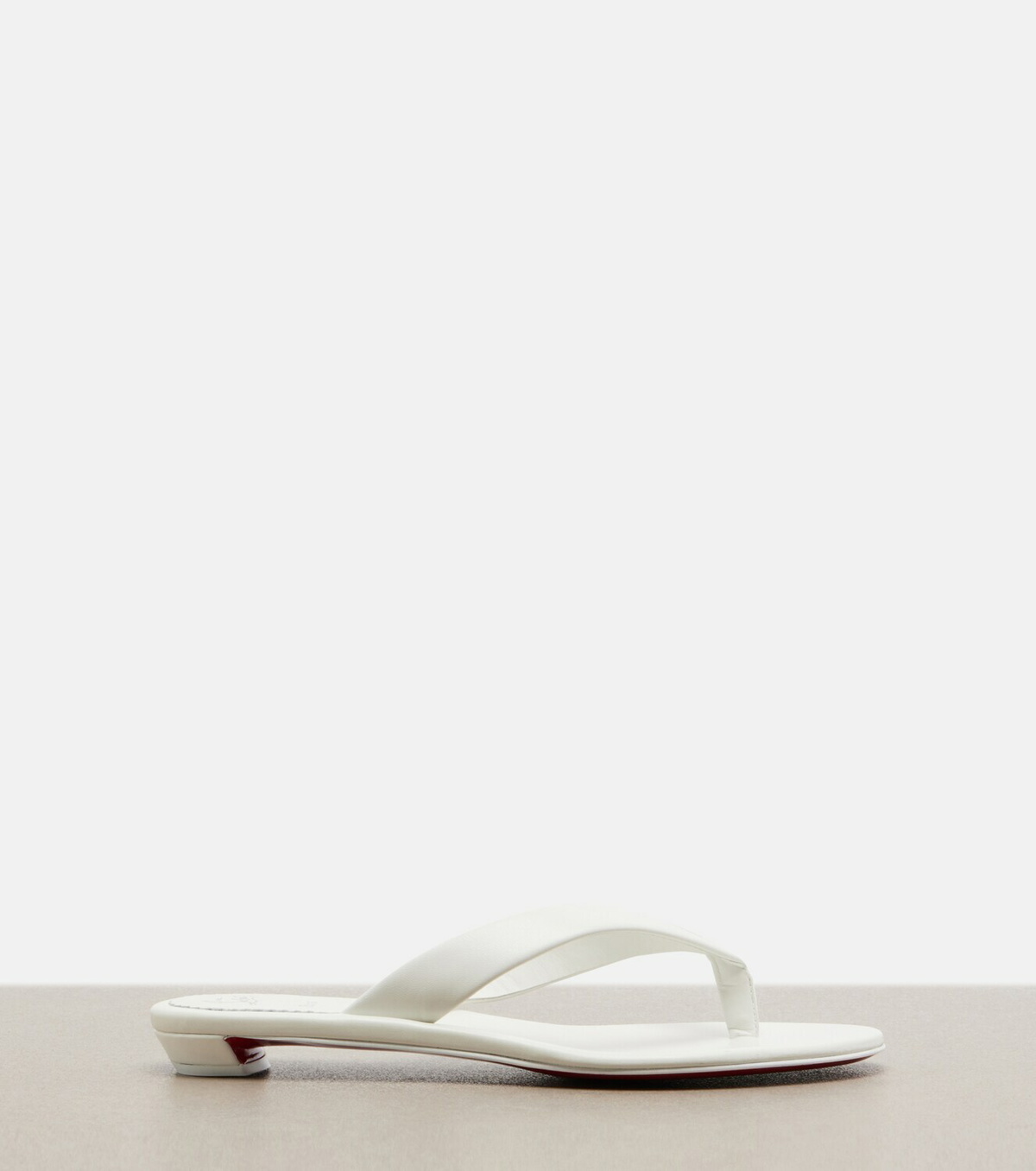 Christian Louboutin Miss Z leather thong sandals
