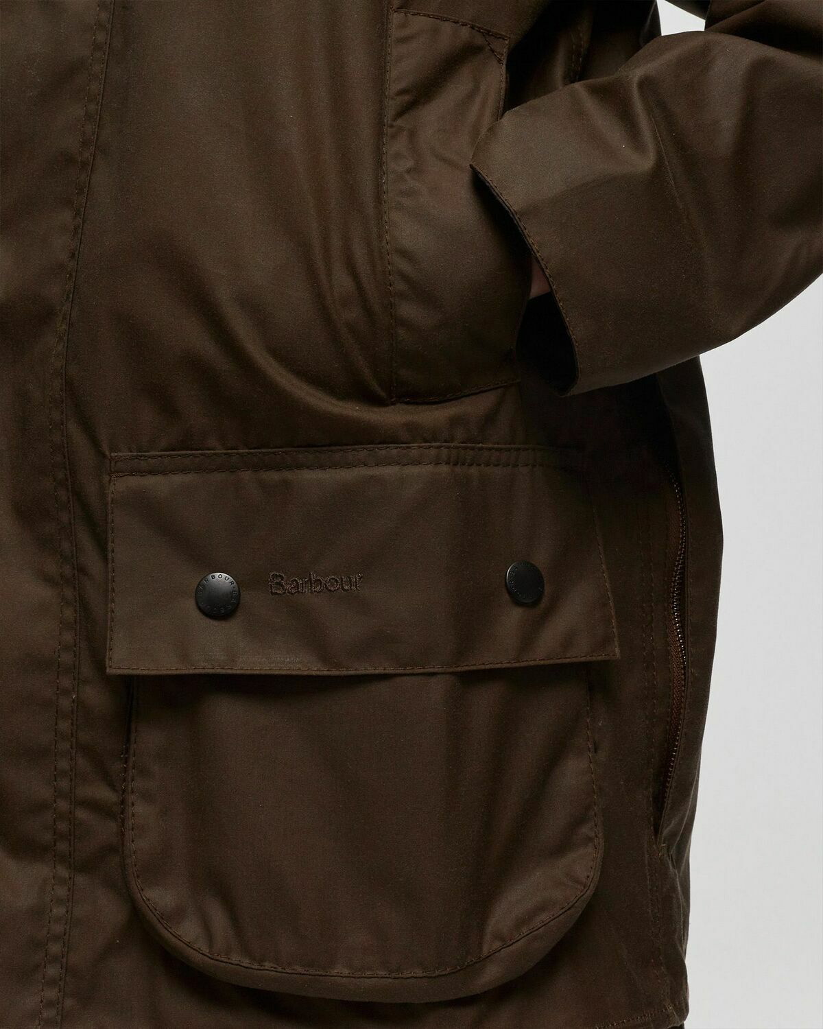 Barbour Beaufort Wax Jacket Brown Coats Barbour