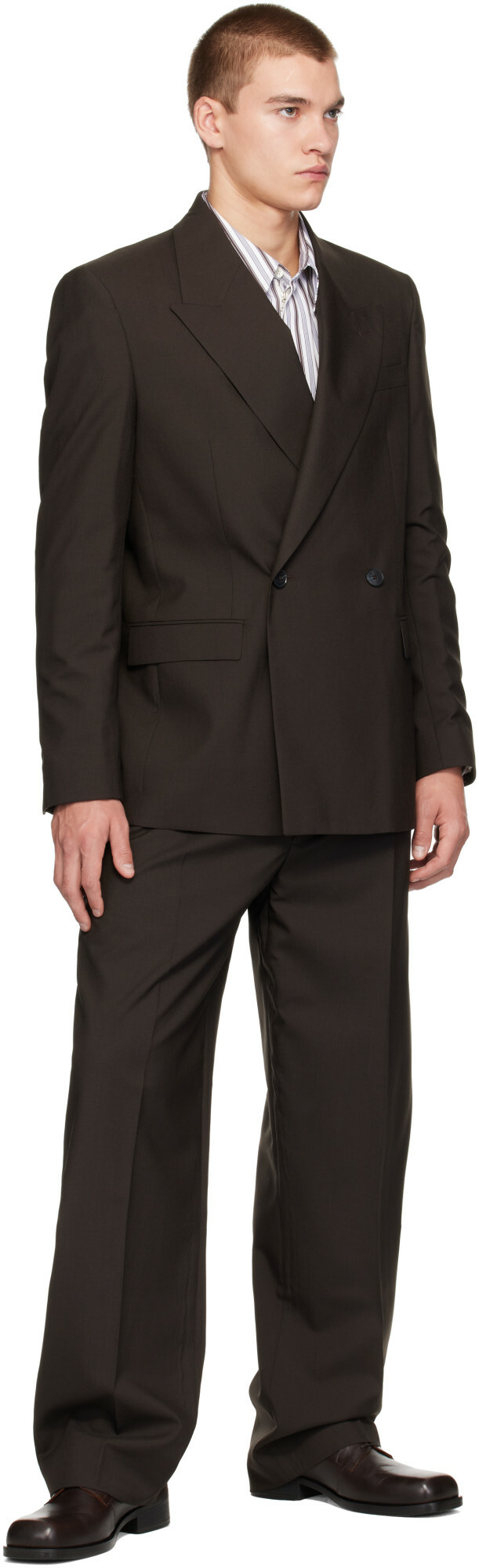 mfpen Brown Service Trousers
