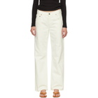 Citizens of Humanity Off-White Lindz Easy Straight Jeans