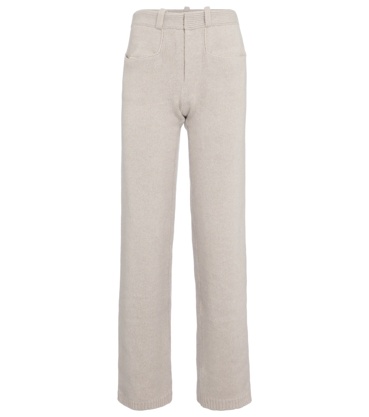 Deveaux New York - Pearl wool and cashmere pants