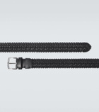 Dolce&Gabbana Braided leather belt