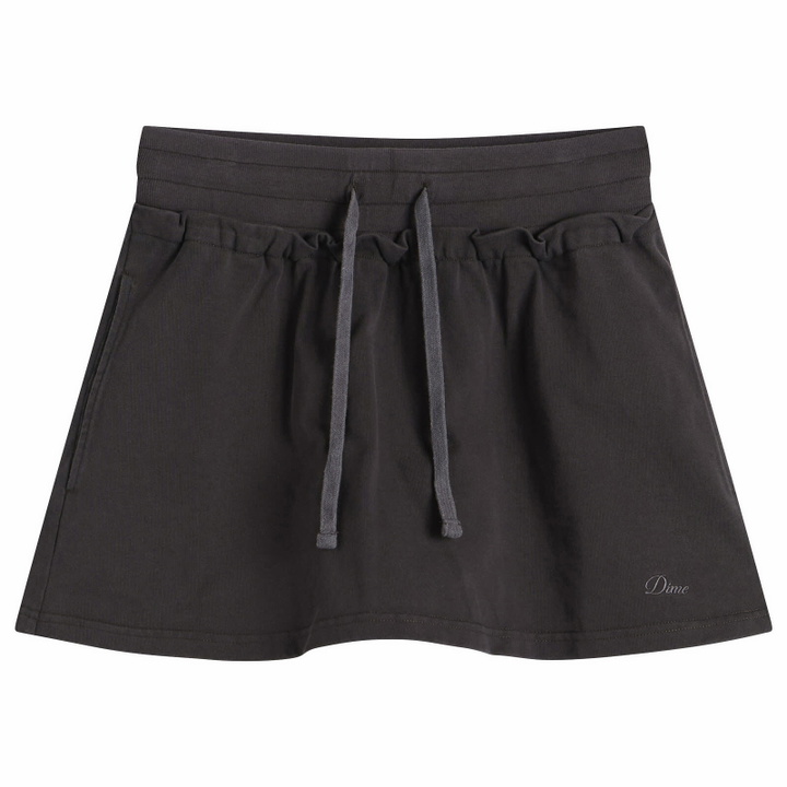 Photo: Dime Women's Jersey Mini Skirt in Faded Plum