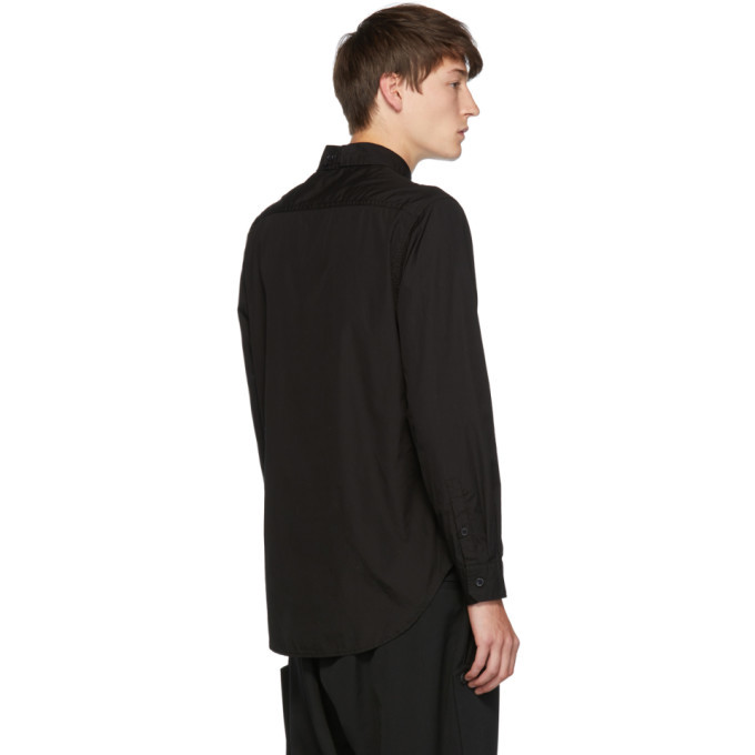 Yohji Yamamoto Black Asymmetry Shirt Yohji Yamamoto