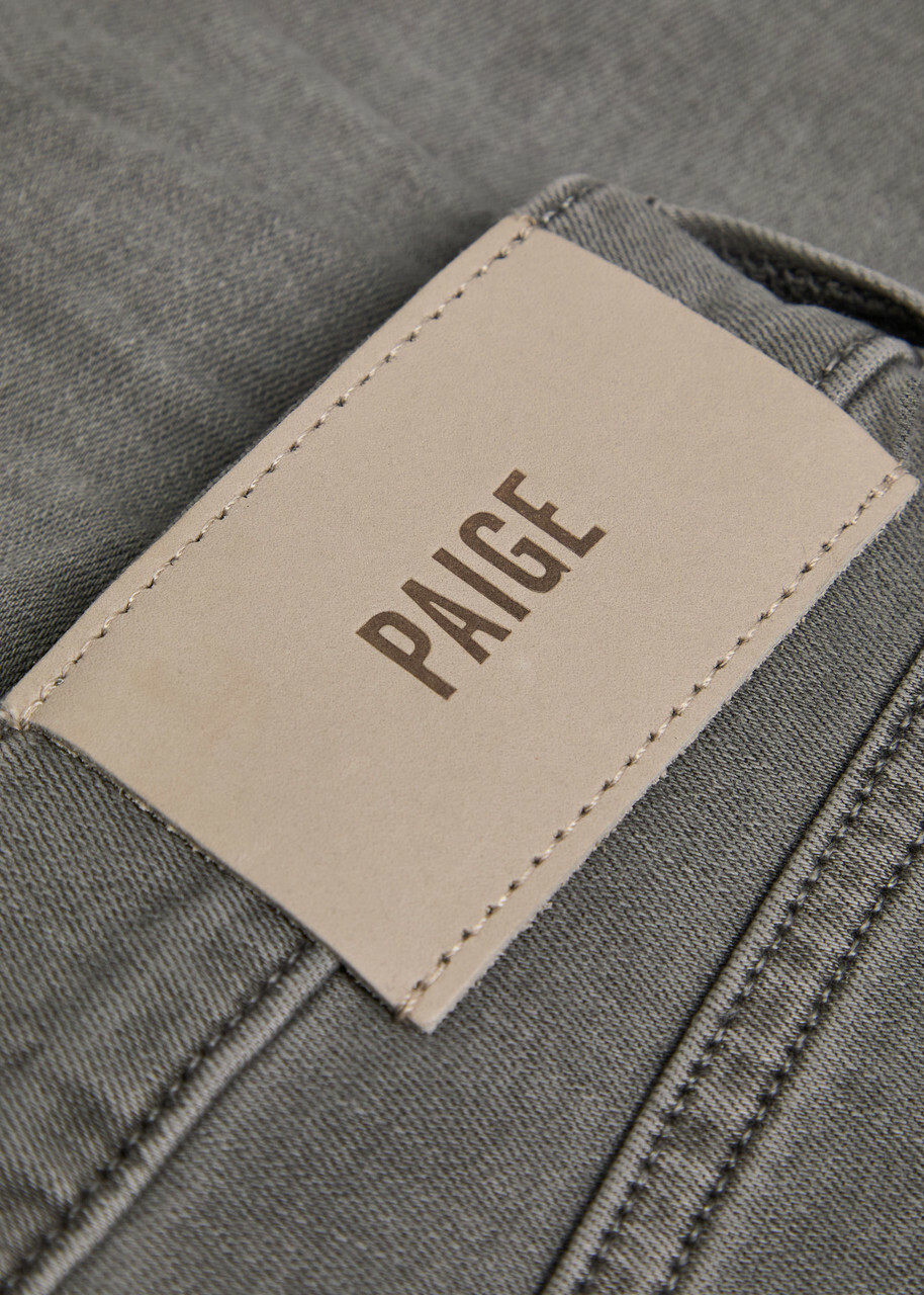 Paige Normandie Straight-leg Jeans Grey