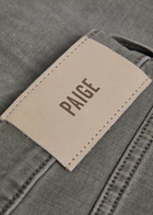 Paige Normandie Straight-leg Jeans Grey