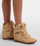 Isabel Marant Bekett suede high-top sneakers