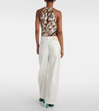 Loewe Paula's Ibiza barrel-leg jeans