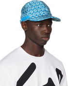 Ferragamo Blue Gancini Cap