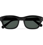 Moscot - Nebb D-Frame Acetate Sunglasses - Black