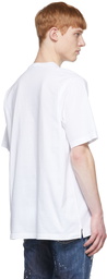 Dsquared2 White Cotton T-Shirt