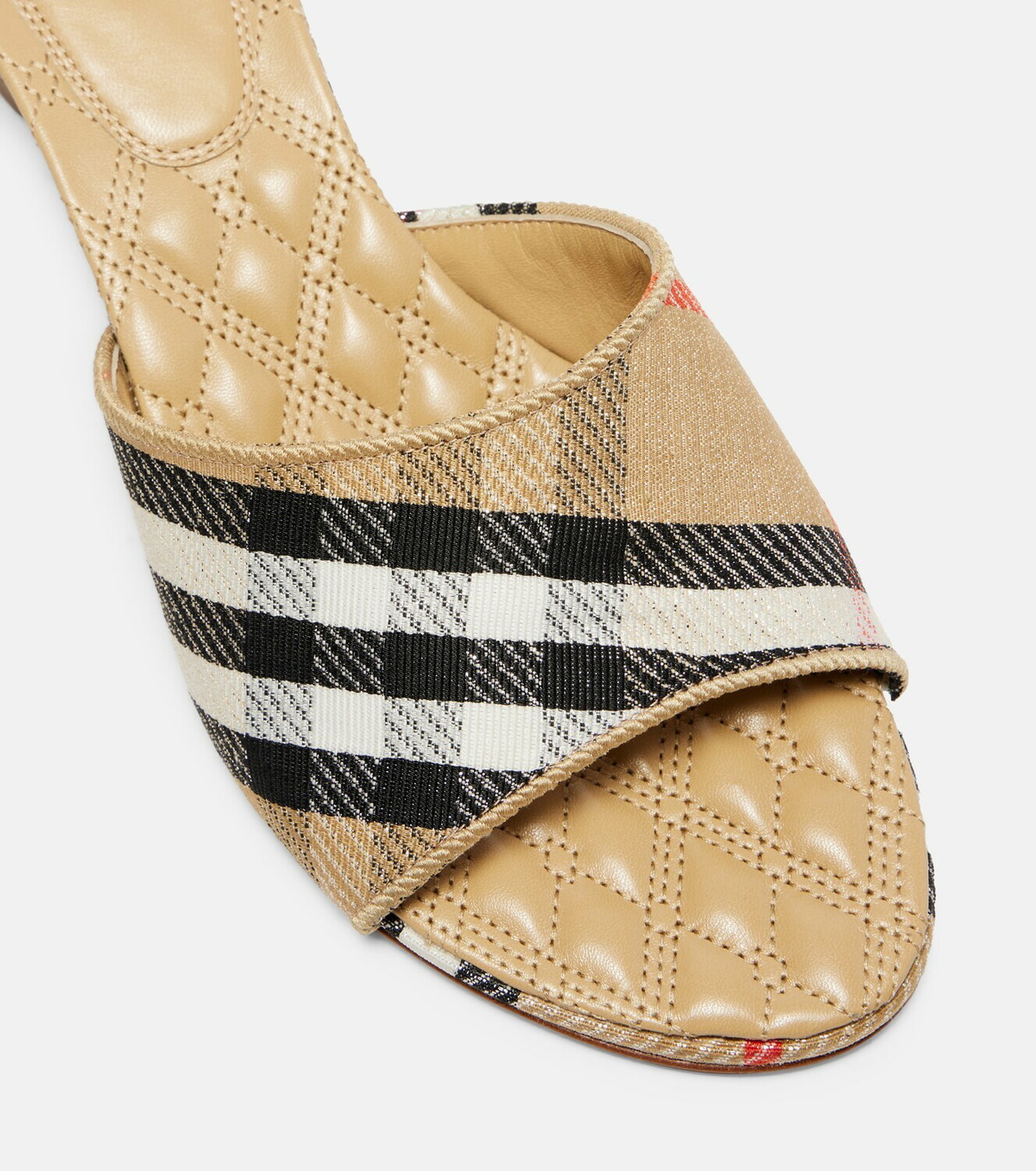 Burberry Sloane 45 Burberry Check mules