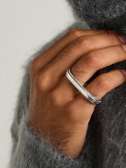 HOORSENBUHS - Bonded Double Barrel Knuckle Sterling Silver Ring - Silver