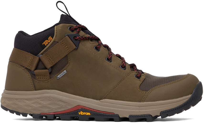 Teva Khaki Grandview GTX Lace-Up Boots