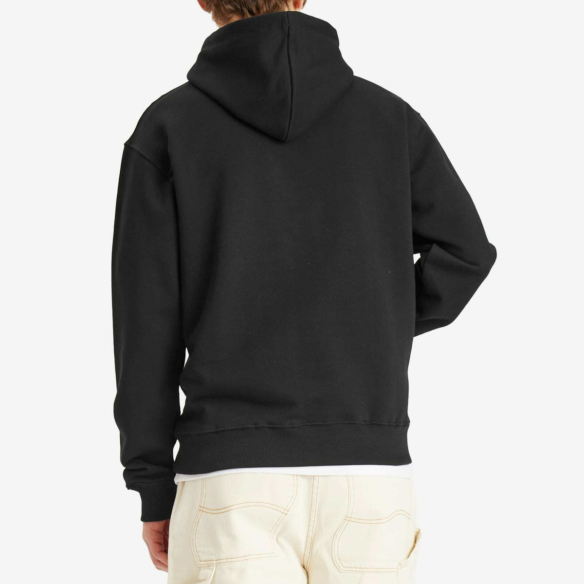 POSTAL Men's Safety Pin Hoodie in Black