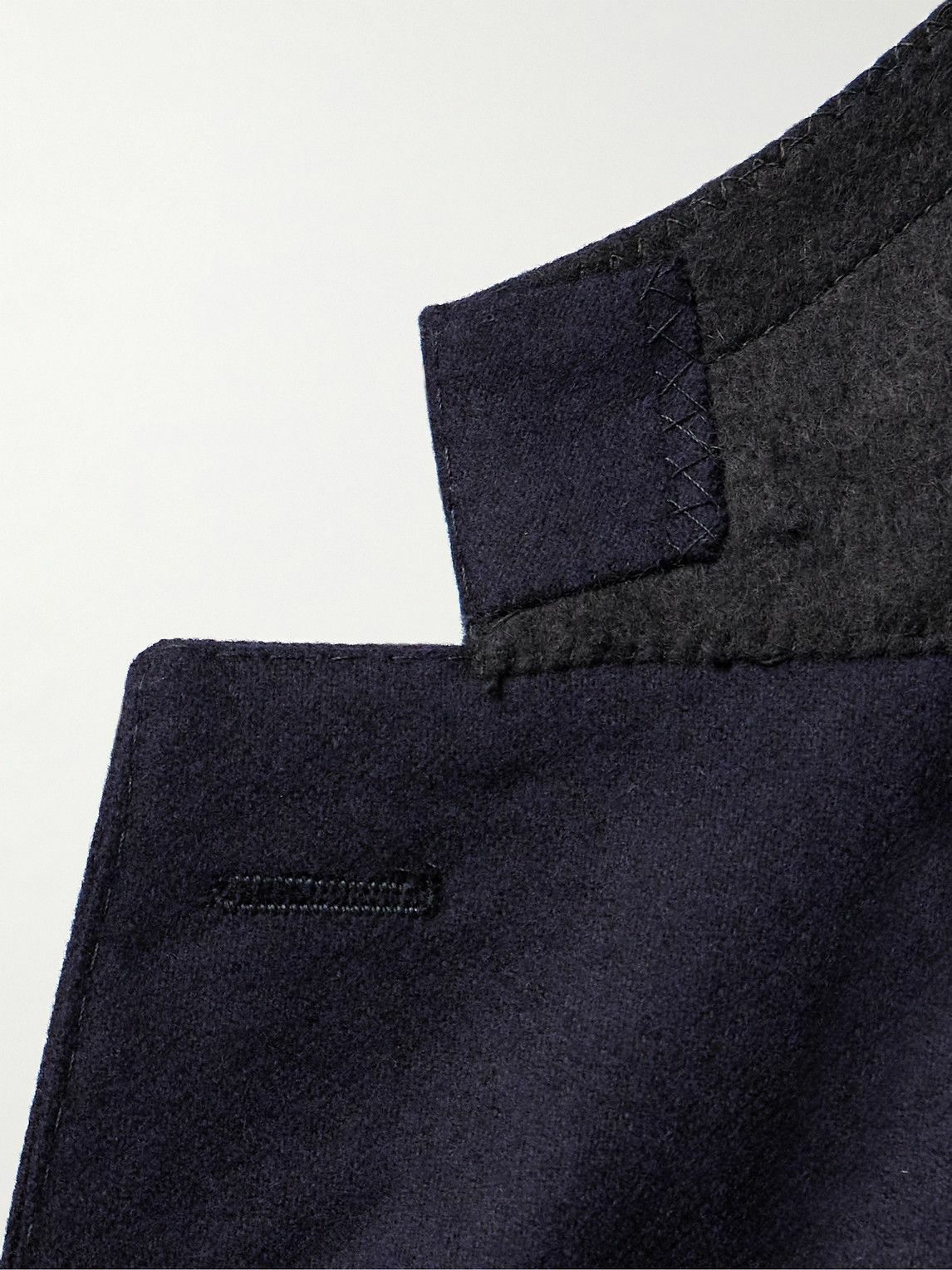Sid Mashburn - Kincaid No. 3 Virgin Wool-Flannel Suit Jacket - Blue