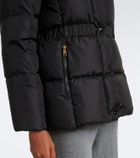 Moncler Agneux hooded padded-down jacket