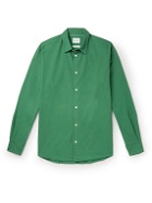 Norse Projects - Hans Cotton and Linen-Blend Shirt - Green