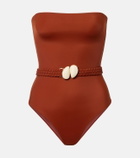 Johanna Ortiz Belted swimsuit