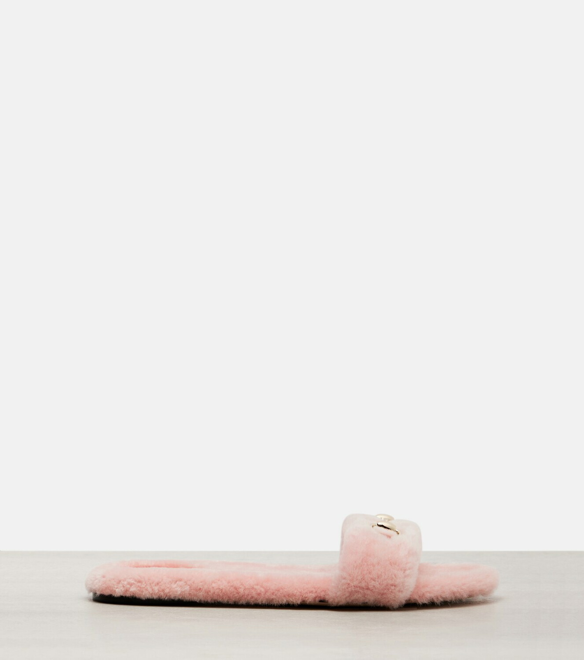 Gucci Siaga Horsebit shearling slides