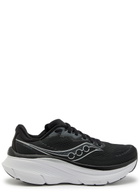 Saucony Guide 19 Mesh-knit Sneakers Black And Silver