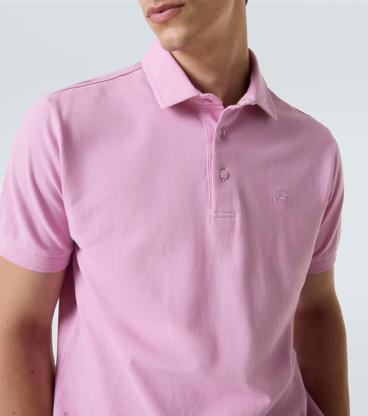 Etro Cotton piqué polo shirt