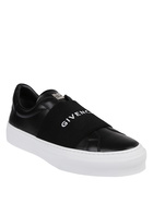 GIVENCHY - Leather Sneaker With Logo