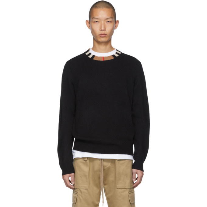 Photo: Burberry Black Cashmere Noland Sweater