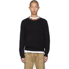 Burberry Black Cashmere Noland Sweater