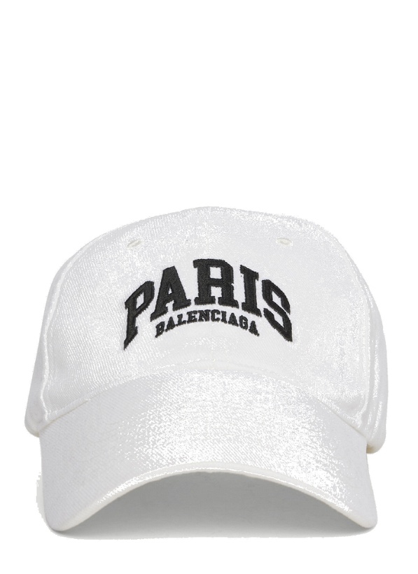 Photo: Paris Embroidered Cap in White