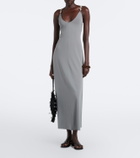 Eres Sculpturale embellished jersey maxi dress