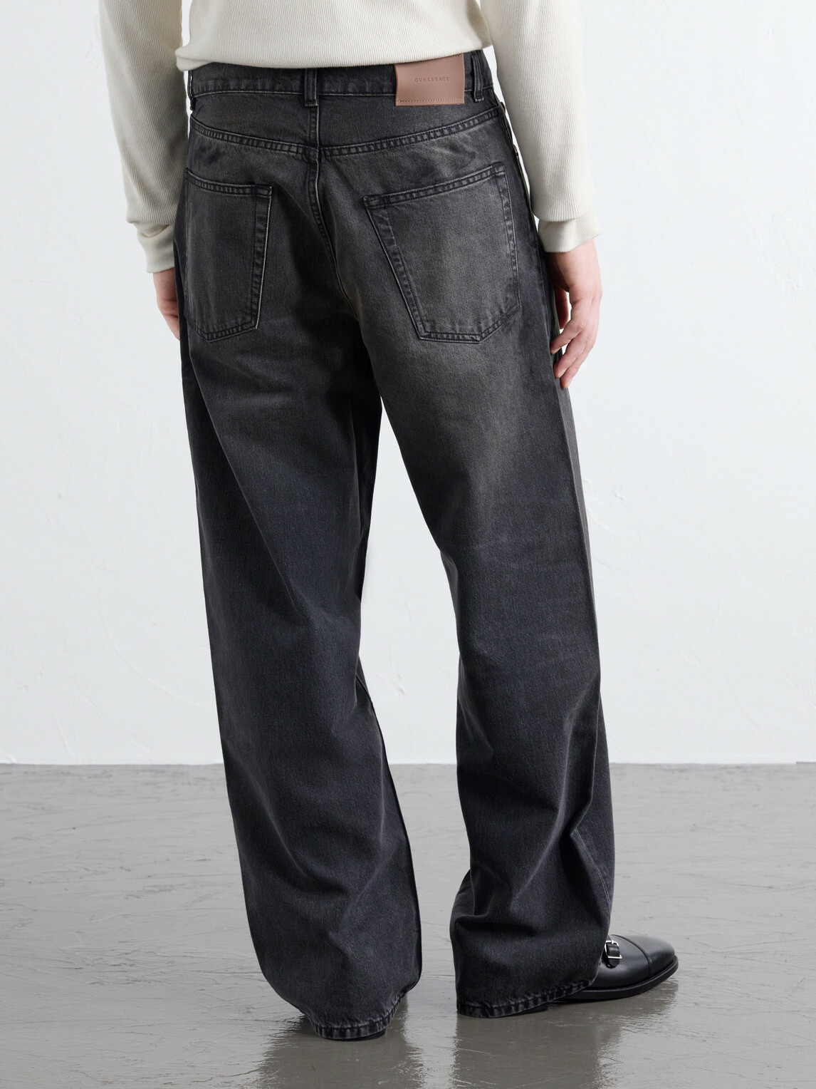 Our Legacy - Vast Cut Wide-Leg Jeans - Black