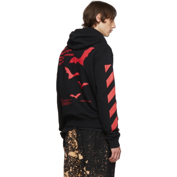 Red Diag Bats Slim Off-White