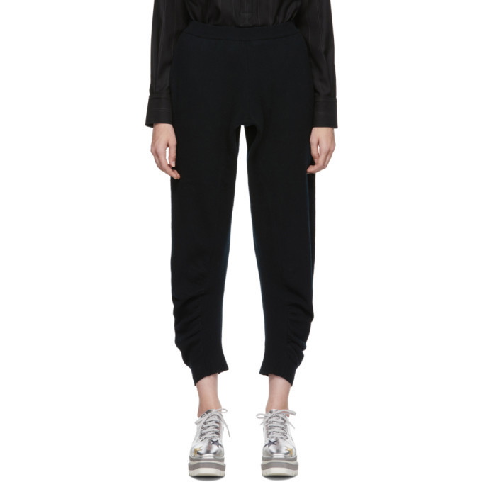 Photo: Stella McCartney Black Wool Simple Lounge Pants