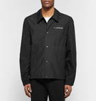 Helmut Lang - Logo-Print Shell Shirt Jacket - Men - Black