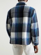 Missoni - Checked Wool Overshirt - Blue