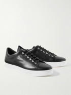 Manolo Blahnik - Semando Leather Sneakers - Black