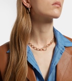 Repossi Antifer 18kt rose gold necklace with diamonds