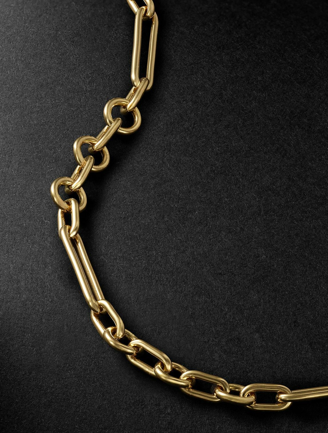 Foundrae - Fine Mixed Clip Chain 18-Karat Gold Necklace
