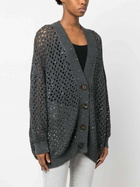 BRUNELLO CUCINELLI - Dazzling Net Cardigan