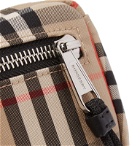 Burberry - Checked Canvas Belt Bag - Brown