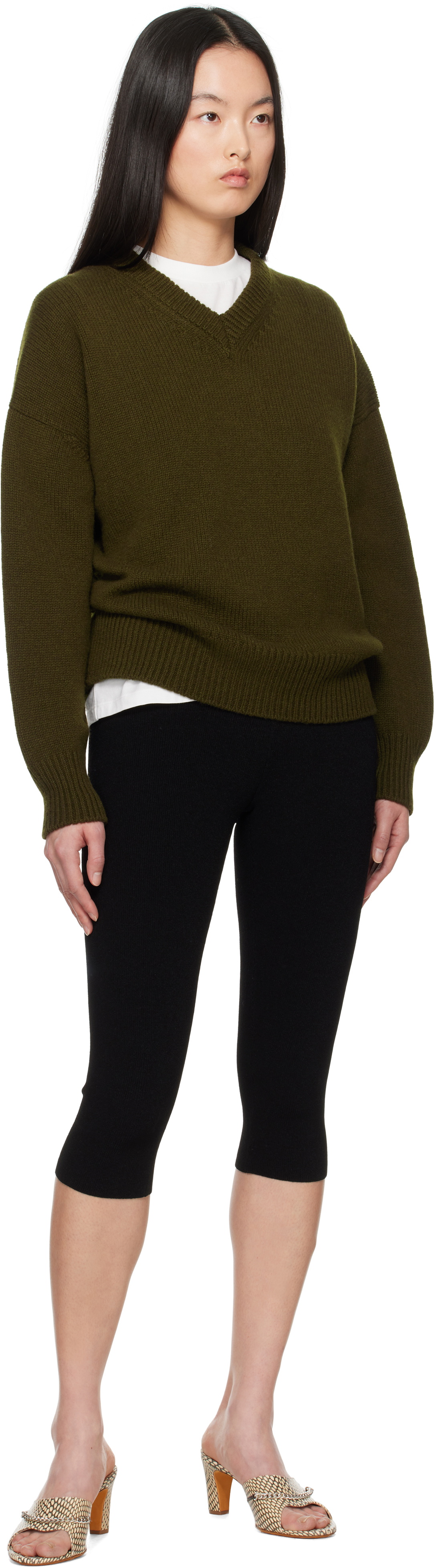 The Garment Black Madison Capri Leggings